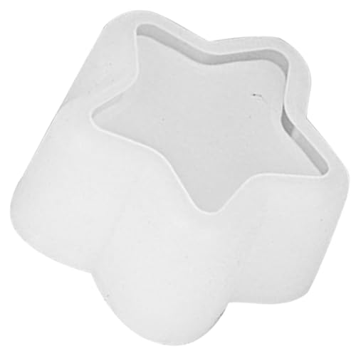 Sewroro Sternförmige Silikonform für Blumentöpfe DIY Gießform für Kreative Pflanzgefäße Wiederverwendbare und Glatte Oberfläche für Zuhause und Bastelprojekte von Sewroro