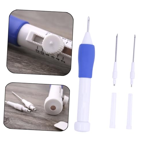Sewroro Stickerei Pen Set Austauschbare Nadeln für DIY Handwerk Einfädler für Anfänger und Fortgeschrittene für Sticken und Sewroro Stickerei Pen Set Austauschbare Nadeln für DIY Handwerk Einfädler für Anfänger und Fortgeschrittene für Sticken und von Sewroro