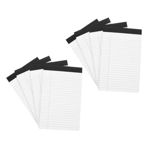 Sewroro Teiliges Notizblock Liniert Abreißbar Tragbares Schreibblock für Büro und Unterwegs Praktische Memo Pads für Planung und Organisation von Sewroro