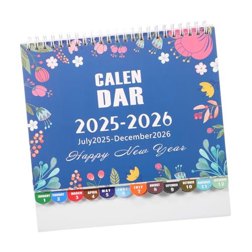 Sewroro Tischkalender Spiralbindung Leichter Business Kalender mit Notizblock Stabile Papierqualität Platzsparend für Büro und Zuhause Sewroro Tischkalender Spiralbindung Leichter Business Kalender mit Notizblock Stabile Papierqualität Platzsparend für Büro und Zuhause von Sewroro