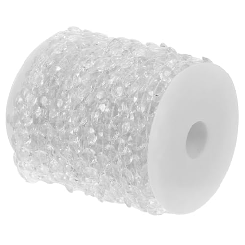 Sewroro Transparente Beaded Fringe Trim Dekorativer Vorhangrand für Diy Projekte für Heimdekoration Bastelarbeiten und Kleidung Rolle Sewroro Transparente Beaded Fringe Trim Dekorativer Vorhangrand für Diy Projekte für Heimdekoration Bastelarbeiten und Kleidung Rolle von Sewroro