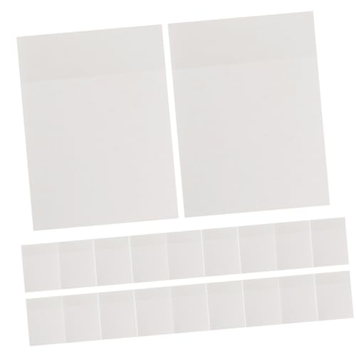 Sewroro Transparente Selbstklebende Haftnotizen Multifunktionale Memo Pads mit Glatter Schreiboberfläche Wieder Ablösbar als Schulmarker und Büro Notizzettel Sewroro Transparente Selbstklebende Haftnotizen Multifunktionale Memo Pads mit Glatter Schreiboberfläche Wieder Ablösbar als Schulmarker und Büro Notizzettel von Sewroro