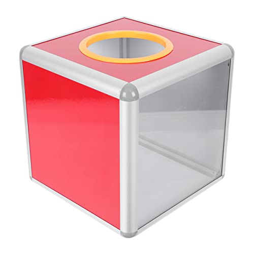 Sewroro Transparente Spendenbox für Veranstaltungen Multifunktionale Gewinnspielbox für Meetings und Büroaktivitäten Umweltfreundliches Material Robust und Sicher von Sewroro