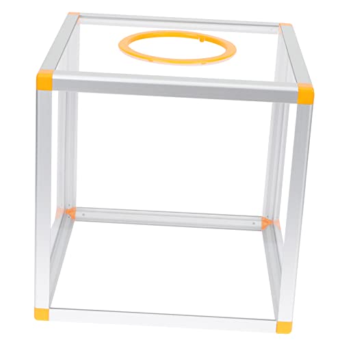 Sewroro Transparente Verlosungsbox Multifunktionale Spendenbox aus Acryl für Hochzeiten und Gewinnspiele mit Fairer Sichtbarkeit und Robuster Konstruktion Sewroro Transparente Verlosungsbox Multifunktionale Spendenbox aus Acryl für Hochzeiten und Gewinnspiele mit Fairer Sichtbarkeit und Robuster Konstruktion von Sewroro
