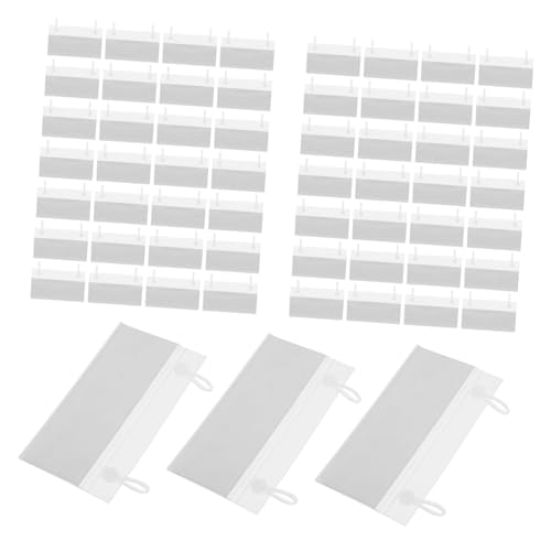Sewroro Transparenten Etikettenhaltern für Preisschilder Wiederverwendbare Clips mit Schnappverschluss für Körbe für Supermärkte Geschäfte und Lager Sewroro Transparenten Etikettenhaltern für Preisschilder Wiederverwendbare Clips mit Schnappverschluss für Körbe für Supermärkte Geschäfte und Lager von Sewroro