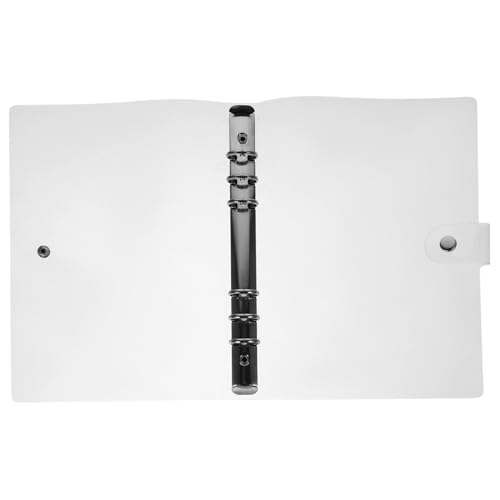 Sewroro Transparentes PVC Notizbuch Hülle Wiederbefüllbare Ringbuch Schutzhülle mit Sicherem Fixierband Leicht und Rutschfest Geeignet für Schule Büro und Sewroro Transparentes PVC Notizbuch Hülle Wiederbefüllbare Ringbuch Schutzhülle mit Sicherem Fixierband Leicht und Rutschfest Geeignet für Schule Büro und von Sewroro