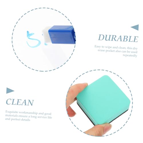 Sewroro Trocken Abwischbare Dokumententaschen Wiederverwendbare Transparente Dry Erase Sleeve mit Magnetischem Boardmarker für Schule und Büro Praktische Aufbewahrung und Zufällige Farbe Sewroro Trocken Abwischbare Dokumententaschen Wiederverwendbare Transparente Dry Erase Sleeve mit Magnetischem Boardmarker für Schule und Büro Praktische Aufbewahrung und Zufällige Farbe von Sewroro