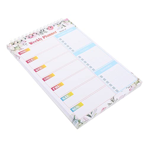 Sewroro Undatierter Spiralplaner Notizblock To Do Listen Notizpapier für Tägliche Planung Tragbares Organisationspapier für Büro Schule und Zuhause Sewroro Undatierter Spiralplaner Notizblock To Do Listen Notizpapier für Tägliche Planung Tragbares Organisationspapier für Büro Schule und Zuhause von Sewroro