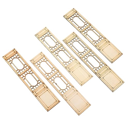 Sewroro Unlackierte Holzscheiben Mini Tür Fenster Holzchip Bastelset für DIY Graffiti Bastelmaterial Langlebig Dekorativ Sewroro Unlackierte Holzscheiben Mini Tür Fenster Holzchip Bastelset für DIY Graffiti Bastelmaterial Langlebig Dekorativ von Sewroro