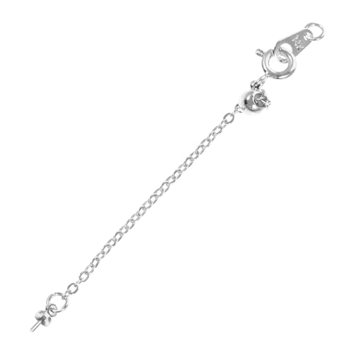 Sewroro Verstellbare Halskettenverlängerung aus Kupfer mit Karabinerverschluss Langlebige Schmuckkette für DIY Schmuckherstellung Armband und Halskettenverlängerer Polierte Oberfläche Sewroro Verstellbare Halskettenverlängerung aus Kupfer mit Karabinerverschluss Langlebige Schmuckkette für DIY Schmuckherstellung Armband und Halskettenverlängerer Polierte Oberfläche von Sewroro