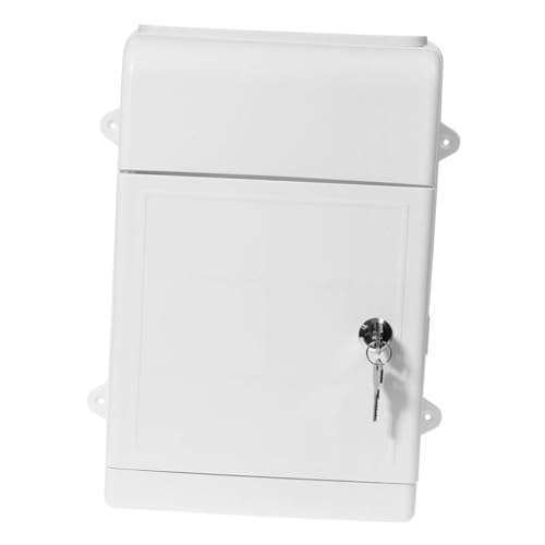 Sewroro Wandbriefkasten mit Schloss Wetterfeste Outdoor Letter Box Abschließbare Wandmontage Multifunktionale Vorschlags und Beschwerdebox Sicher für Briefumschläge und Zeitungen Geeignet Sewroro Wandbriefkasten mit Schloss Wetterfeste Outdoor Letter Box Abschließbare Wandmontage Multifunktionale Vorschlags und Beschwerdebox Sicher für Briefumschläge und Zeitungen Geeignet von Sewroro
