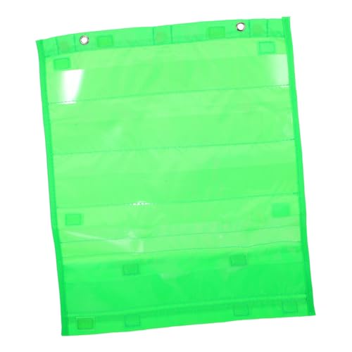 Sewroro Wandhängende Aufbewahrungstasche für Unterricht Transparente Tasche mit Großer Kapazität zur Organisation von Karten und Dateien Platzsparender Wand Organizer von Sewroro
