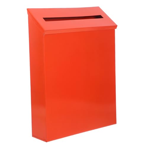 Sewroro Wandmontierte Vintage Briefkasten aus Gusseisen Retro für Zuhause und Büro Stilvolle Design für und Außenbereich Elegante Aufbewahrung für Briefe und Vorschläge von Sewroro