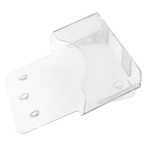 Sewroro Wandmontierter Broschürenhalter aus Acryl Multifunktionaler Dokumentenständer für Bürobedarf Aktenorganisation und Effektive Präsentation von Sewroro