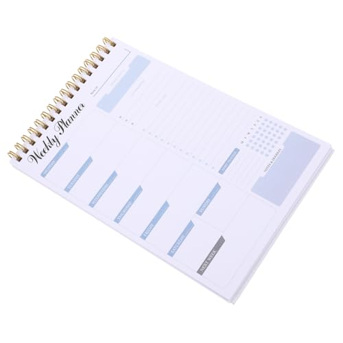 Sewroro Wochenplaner Notizblock mit Bunten Abreißbaren Memo Tabs Englischer Wochenübersicht Tragbarer To Do Listen Organizer für Arbeit Schule und Alltag Langanhaltend Nutzbar Sewroro Wochenplaner Notizblock mit Bunten Abreißbaren Memo Tabs Englischer Wochenübersicht Tragbarer To Do Listen Organizer für Arbeit Schule und Alltag Langanhaltend Nutzbar von Sewroro