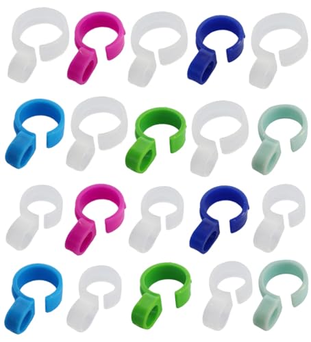 20 bunte Stick- und Nähstoff-Clips, Kreuzstich-Halter, Befestigungsrollenklemmen 20 bunte Stick- und Nähstoff-Clips, Kreuzstich-Halter, Befestigungsrollenklemmen von Sexyppl