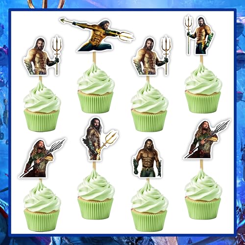 Aqumn Cupcake Topper - Geburtstagsdekorationen Aqumn Cupcake Topper - Geburtstagsdekorationen von Seyal