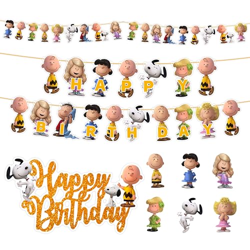 Charlie Broown Thema Geburtstagsparty Supplies - Geburtstagsdekorationen Charlie Broown Thema Geburtstagsparty Supplies - Geburtstagsdekorationen von Seyal