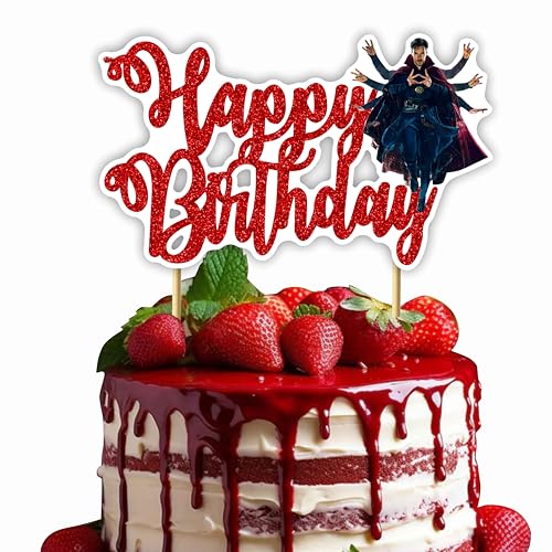 Dctor Strng Happy Birthday Cake Topper - Geburtstagsdekorationen Dctor Strng Happy Birthday Cake Topper - Geburtstagsdekorationen von Seyal