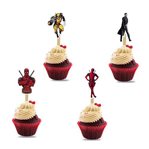 Dedpol Cupcake Topper - Geburtstagsdekorationen von Seyal