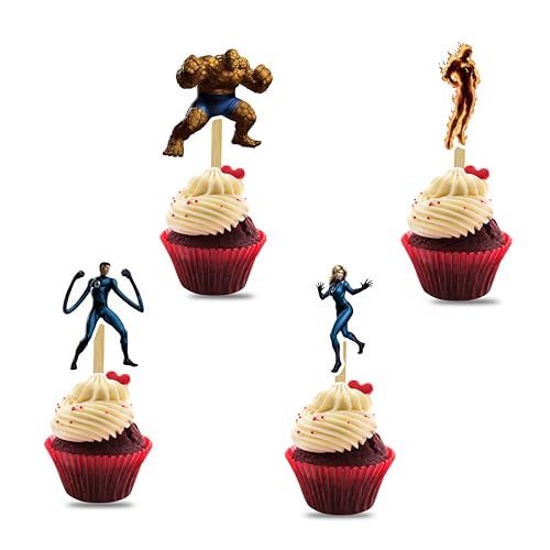 Fntstc Pelz Cupcake Topper - Geburtstagsdekorationen Fntstc Pelz Cupcake Topper - Geburtstagsdekorationen von Seyal
