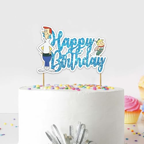 Gerge Jetsn Happy Birthday Cake Topper - Geburtstagsdekorationen Gerge Jetsn Happy Birthday Cake Topper - Geburtstagsdekorationen von Seyal