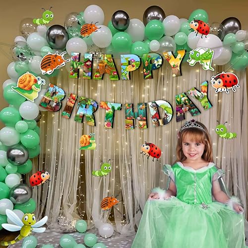 Insekten Happy Birthday Banner - Geburtstagsdekorationen Insekten Happy Birthday Banner - Geburtstagsdekorationen von Seyal