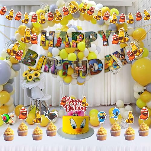 Larv Theme Birthday Party Supplies - Geburtstagsdekorationen Larv Theme Birthday Party Supplies - Geburtstagsdekorationen von Seyal