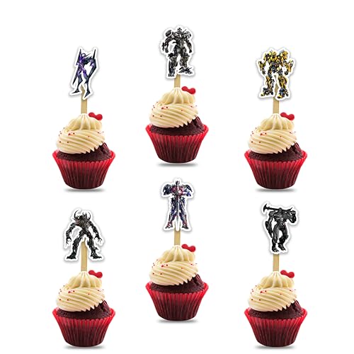 Optms Prme Cupcake Topper - Geburtstagsdekorationen Optms Prme Cupcake Topper - Geburtstagsdekorationen von Seyal