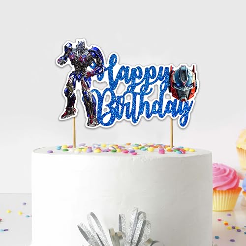 Optms Prme Happy Birthday Cake Topper - Geburtstagsdekorationen Optms Prme Happy Birthday Cake Topper - Geburtstagsdekorationen von Seyal
