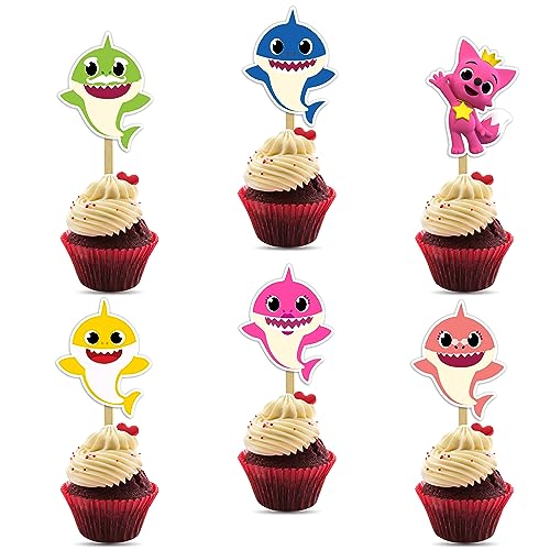 Seyal® Baby Shark Cupcake Topper von Seyal