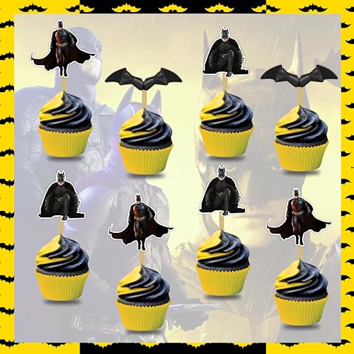Seyal® Bat-man Cupcake-Topper von Seyal