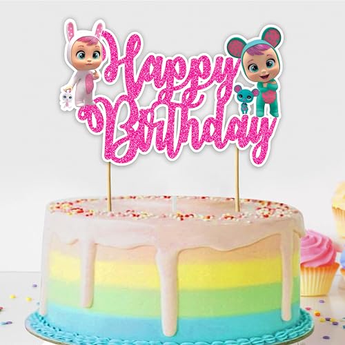 Seyal® Cri Babes Happy Birthday Tortenaufsatz von Seyal
