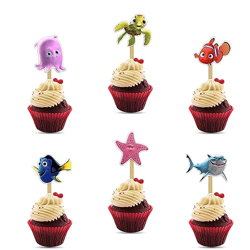 Seyal® Findet Nemo Cupcake-Topper von Seyal