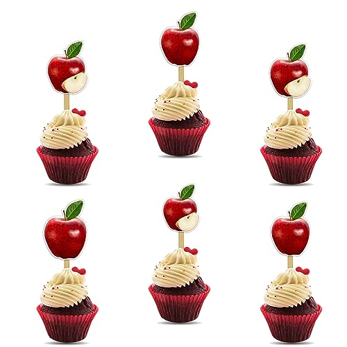 Seyal® Geburtstagsparty-Dekoration – Apfel-Cupcake-Topper von Seyal