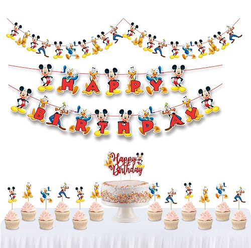 Seyal® Micky Mouse Thema Geburtstag Party Supplies von Seyal