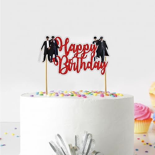 Seyal® Peaky Blindrs Happy Birthday Cake Topper von Seyal