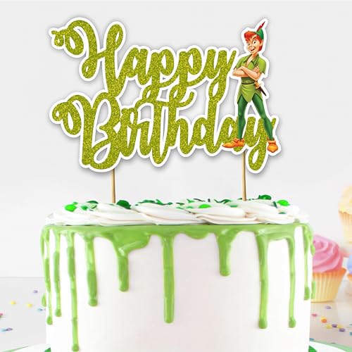 Seyal® Peter Pan Happy Birthday Kuchendekoration von Seyal