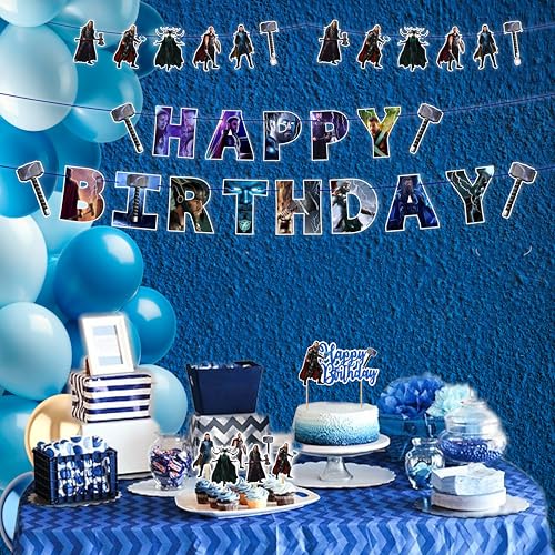 Thorr Theme Birthday Party Supplies - Geburtstagsdekorationen Thorr Theme Birthday Party Supplies - Geburtstagsdekorationen von Seyal