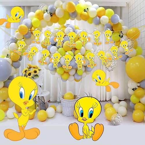 Twety Happy Birthday Banner - Geburtstagsdekorationen Twety Happy Birthday Banner - Geburtstagsdekorationen von Seyal