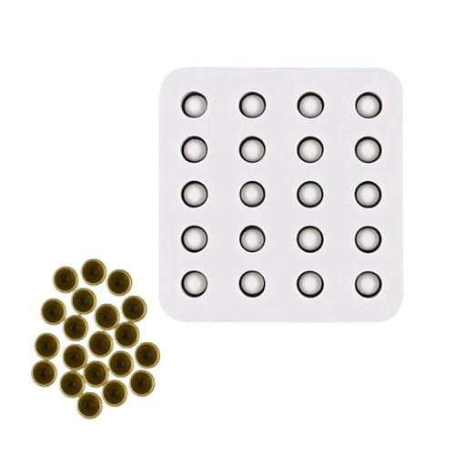 Seyrnicay Queen Cage Silikon-Werkzeuge | Bienenstock-Rahmen-Zubehör, Form, 20 Löcher, antihaftbeschichtet, hitzebeständig, Silikon, manuelle Werkzeuge, Stabilisierung für Imkerei, städtische Seyrnicay Queen Cage Silikon-Werkzeuge | Bienenstock-Rahmen-Zubehör, Form, 20 Löcher, antihaftbeschichtet, hitzebeständig, Silikon, manuelle Werkzeuge, Stabilisierung für Imkerei, städtische von Seyrnicay
