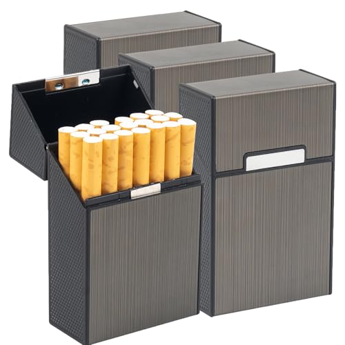 4Stück zigaretten schachteln,zigarettenbox metall,zigarettendose aus Alu mit Magnetverschluss,zigarettenschachtel box,zigaretten box,für zigarettenetui 20 zigaretten,zigarettenetui damen Mann von Sgehai