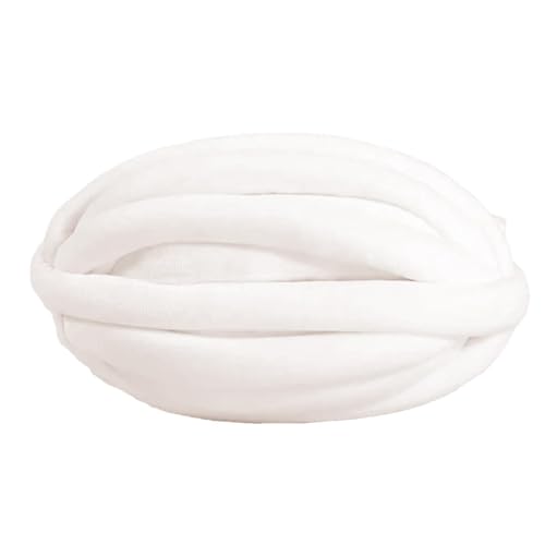Dickes Baumwollgarn zum Stricken, 250 g, superweiches Riesengarn aus Baumwolle, große Wolle, Handstrick, waschbar, Velours, für Haustierbett, dickes Garn für Kissen Dickes Baumwollgarn zum Stricken, 250 g, superweiches Riesengarn aus Baumwolle, große Wolle, Handstrick, waschbar, Velours, für Haustierbett, dickes Garn für Kissen von Sghtil