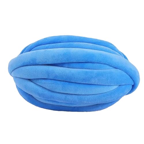 Dickes Baumwollgarn zum Stricken, 250 g, superweiches Riesengarn aus Baumwolle, große Wolle, Handstrick, waschbar, Velours, für Haustierbett, dickes Garn für Kissen Dickes Baumwollgarn zum Stricken, 250 g, superweiches Riesengarn aus Baumwolle, große Wolle, Handstrick, waschbar, Velours, für Haustierbett, dickes Garn für Kissen von Sghtil