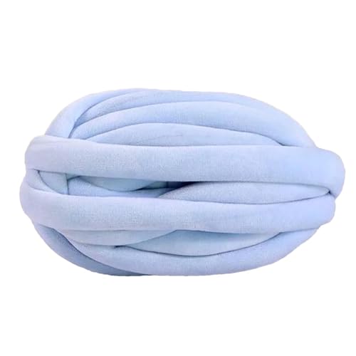 Dickes Baumwollgarn zum Stricken, 250 g, superweiches Riesengarn aus Baumwolle, große Wolle, Handstrick, waschbar, Velours, für Haustierbett, dickes Garn für Kissen Dickes Baumwollgarn zum Stricken, 250 g, superweiches Riesengarn aus Baumwolle, große Wolle, Handstrick, waschbar, Velours, für Haustierbett, dickes Garn für Kissen von Sghtil
