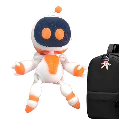 Sghtil 3D-gedrucktes Astronautenspielzeug, Astronauten-Figur in 3D gedruckt, kreativer Astronaut mit Gelenk, 3D-Druck, lustig, Sammlung, Büro-Ornamente, Schlüsselanhänger mit Sghtil 3D-gedrucktes Astronautenspielzeug, Astronauten-Figur in 3D gedruckt, kreativer Astronaut mit Gelenk, 3D-Druck, lustig, Sammlung, Büro-Ornamente, Schlüsselanhänger mit von Sghtil