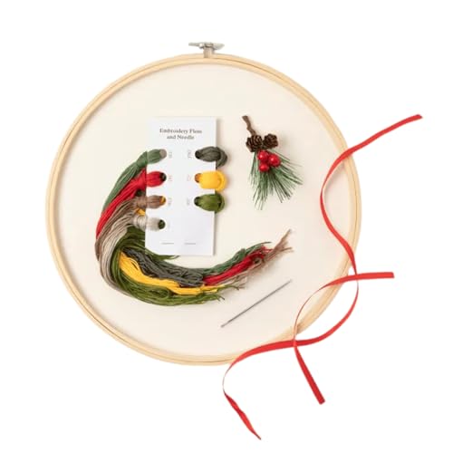 Sghtil Advents Stickerei | 25 Tage Countdown Kalender Stickerei Deko,Winter DIY Weihnachts Stickprojekt für Erwachsene Reise Zuhause Krippe Männer Festtage Kinder Saison Handarbeit von Sghtil
