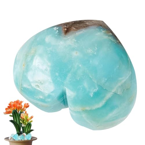 Sghtil Amazonit Herzstein, Amazonit Liebesstein - Liebessteine mit positiver Energie | Natürliche Herzkristalle | Romantischer Herzstein Elegant für Aquarium Regal Sghtil Amazonit Herzstein, Amazonit Liebesstein - Liebessteine mit positiver Energie | Natürliche Herzkristalle | Romantischer Herzstein Elegant für Aquarium Regal von Sghtil