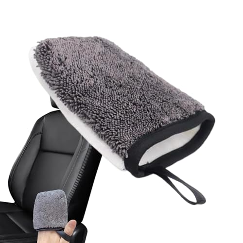 Sghtil Autowaschhandschuhe, Waschhandschuhe für Autos, Lackierung, Waschhandschuhe, automatische Dekontamination, benutzerfreundliches Werkzeug für Tür, Armaturenbrett, Rad, Sitz Sghtil Autowaschhandschuhe, Waschhandschuhe für Autos, Lackierung, Waschhandschuhe, automatische Dekontamination, benutzerfreundliches Werkzeug für Tür, Armaturenbrett, Rad, Sitz von Sghtil