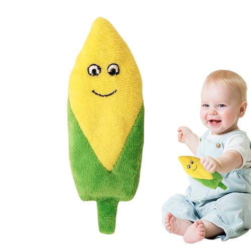Sghtil Beruhigendes Baby Spielzeug Zum Einschlafen,Weicher Plüsch Mais | Sprossen Kuscheltier Weich Waschbar Beruhigend Interaktiv Sensorisch Gemütlich Für Bettruhe Mittagsschlaf Sghtil Beruhigendes Baby Spielzeug Zum Einschlafen,Weicher Plüsch Mais | Sprossen Kuscheltier Weich Waschbar Beruhigend Interaktiv Sensorisch Gemütlich Für Bettruhe Mittagsschlaf von Sghtil